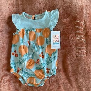 Cute summer baby onesie
